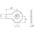 10 Freins d’écrous équerres à ailerons 42 mm - Inox A2, norme NFE 25-540 - Anticorrosion et robustes - ACTON