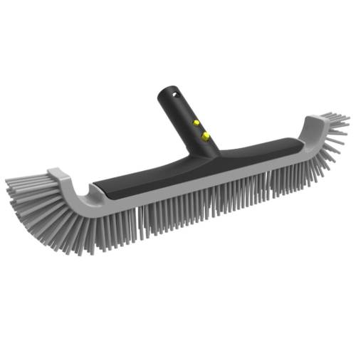 Brosse de Parois et Fond Incurvée 44 cm - Poils Robustes - Nettoyage Efficace et Pratique - D-Work