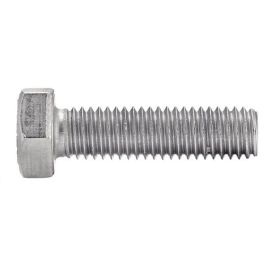 100 Vis à métaux tête hexagonale 10x40 mm - Inox A4-80, norme ISO 4017 - Résistantes et durables - ACTON
