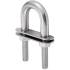 5 Etriers en U avec Double Plaque 5 x 78 mm - Inox A4 - D-Work