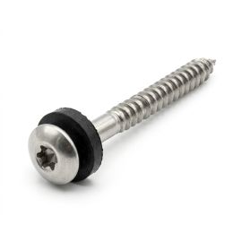 50 Vis à bois tête fraisée bombée 4,5x100 mm - Inox A2, DIN 7995 - Résistantes et durables - ACTON