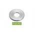 50 Rondelles plates décolletées 14 mm - Inox A2, norme DIN 125 B - ACTON