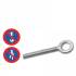 5 Vis à Oeil pour Tendeur 10 x 67 mm - Inox A2 - D-Work