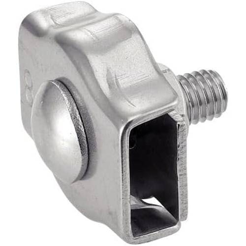 5 Serre-câbles simples 6 mm - Inox A4 - Résistants et durables - ACTON