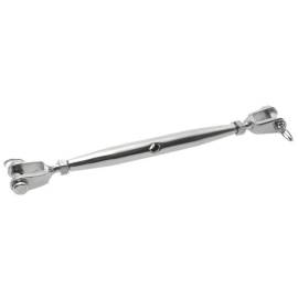 5 Ridoirs à chapes fixes soudées 10 mm - Inox A4 - Résistants et durables - ACTON 