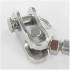 Ridoir à chapes articulées 6 mm - Inox A4 - Résistant et durable - ACTON