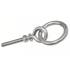 5 Pitons à œil filetage métrique 6x60 mm - Inox A4 - Anneau articulé - ACTON