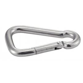 5 Mousquetons asymétriques 10 mm - Inox A4 - Résistants et durables - ACTON 