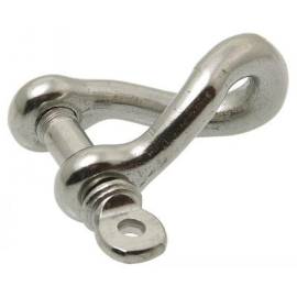 5 Manilles Torse Forgée 5 mm - Inox A4 - D-Work