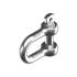 5 Manilles Droite Forgée Axe Imperdable 10 mm - Inox A4 - D-Work