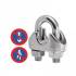 Serre-câble à étrier M12 - Inox A4 - Résistant et durable - ACTON