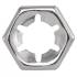 100 Ecrous PAL Autofreinés Hexagonaux M12 mm - DIN 7967 - NFE27-460 - Inox A2 - D-Work