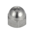 200 Ecrous Borgnes M6 mm - DIN 1587 - UNI 5721 - Inox A4 - D-Work