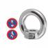 10 Ecrous à Anneau M12 mm - TYPE DIN 582 - UNI 2948 - Inox A2 - D-Work