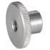 10 Ecrous Moletés Type Haut M10 mm - DIN 466 - Inox A1 - D-Work