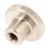 10 Ecrous Moletés Type Haut M10 mm - DIN 466 - Inox A1 - D-Work