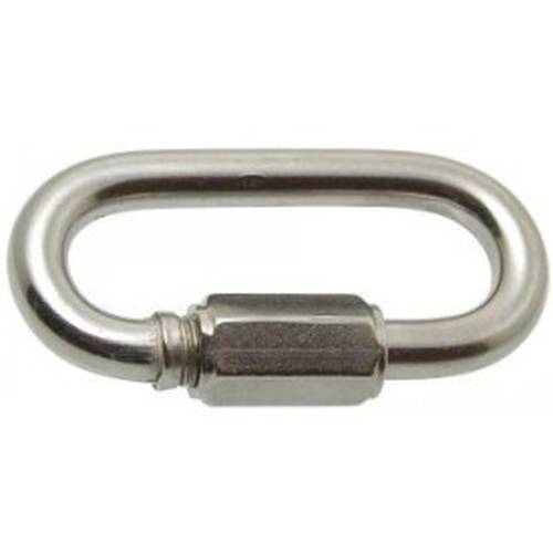 10 Maillons à visser 4 mm - Inox A4 - Résistants et anticorrosion - ACTON