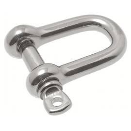 10 Manilles droites forgées 4 mm - Inox A4 - Résistantes et durables - ACTON