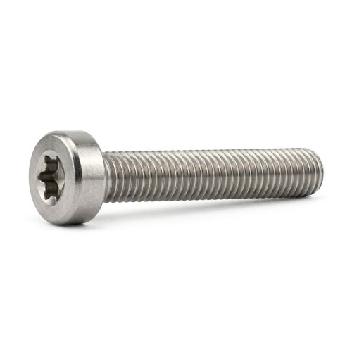 100 Vis à métaux tête cylindrique 8x20 mm - Inox A2, ISO 14583 - Résistantes et durables - ACTON