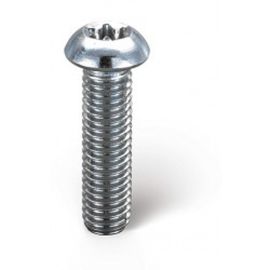 200 Vis à métaux tête cylindrique 4x12 mm - Inox A2, ISO 14583 - Résistantes et durables - ACTON