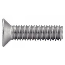 200 Vis à Métaux Tête Fraisée Six Lobes 4 x 8 mm - ISO 14581 - DIN 965 - Inox A2 - D-Work