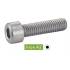 200 Vis à Métaux Tête Cylindrique Six Pans Creux 3 x 6 mm - DIN 912 - Inox A2 - D-Work