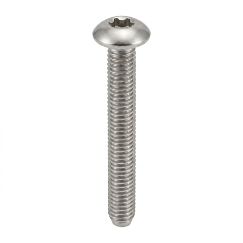 100 Vis à métaux tête bombée 6x60 mm - Inox A2, norme ISO 7380-1 - Résistantes et durables - ACTON