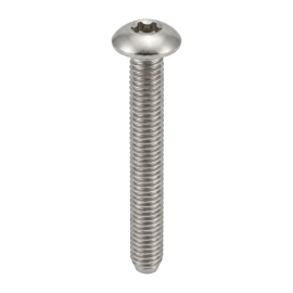 100 Vis à métaux tête bombée 8x60 mm - Inox A2, norme ISO 7380-1 - Résistantes et durables - ACTON