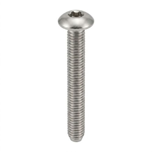 100 Vis à Métaux Tête Cylindrique Basse Six Lobes 8 x 30 mm - ISO 14580 - Inox A2 - D-Work