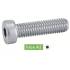 100 Vis à métaux tête cylindrique réduite 8x25 mm - Inox A2, norme DIN 7984 - ACTON