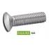 100 Vis à métaux tête fraisée bombée fendue 6x90 mm - Inox A2, norme DIN 964 - Résistantes et durables - ACTON