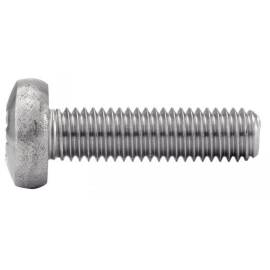 200 Vis à Métaux Tête Cylindrique Pozidriv 5 x 8 mm - DIN 7985 - ISO 7045 - NFE25-121 - UNI 7687 - Inox A2 - D-Work