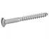 100 Vis à Bois Tête Fraisée Bombée Fendue 5 x 70 mm - DIN 95 - NFE25-605 - UNI 703 - Inox A2 - D-Work