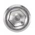 100 Vis à métaux tête cylindrique 8x80 mm - Inox A4-80, norme DIN 912 - ACTON