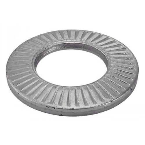 50 Rondelles Contact Série Moyenne 20 mm - NFE 25511 - Acier Zn - D-Work