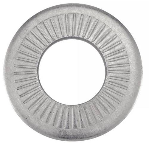 200 Rondelles coniques striées 6 mm - Inox A4, norme NFE 25511 - Résistantes et durables - ACTON