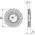 200 Rondelles Coniques Striées Série Large 5 mm - NFE 25511 - Inox A4 - D-Work