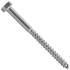 25 Vis à bois tête hexagonale 8x80 mm - Inox A2, norme DIN 571 - Résistantes et durables - ACTON