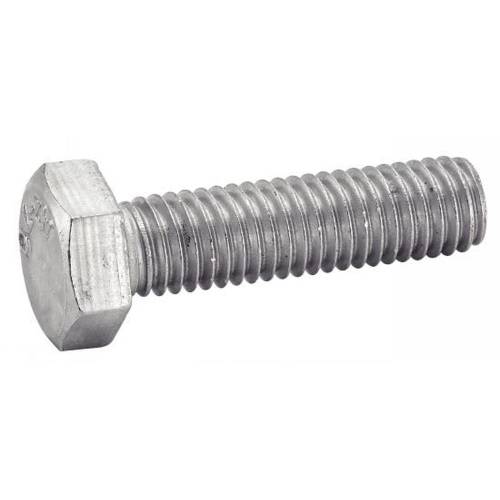 10 Vis à Métaux Tête Hexagonale Filetage Total 20 x 150 mm - DIN 933 - Inox A2 - D-Work