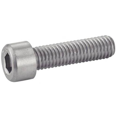 100 Vis à métaux tête cylindrique 12x16 mm - Inox A2, norme DIN 912 - ACTON