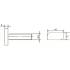 100 Vis à métaux tête marteau 8x35 mm - Inox A2-70 - Type 28/15 - ACTON