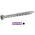 100 Vis terrasse tête fraisée réduite 6x70 mm - Inox A2, six lobes - Double filet - ACTON