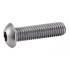 200 Vis à métaux tête bombée 6x30 mm - Inox A2, norme ISO 7380-1 - Résistantes et durables - ACTON