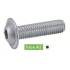 200 Vis à métaux tête bombée 5x20 mm - Inox A2, ISO 7380-2 - Résistantes et durables - ACTON