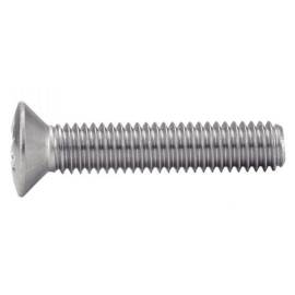 200 Vis à métaux tête fraisée bombée Pozidriv 3x6 mm - Inox A2, norme DIN 966 - Résistantes et durables - ACTON