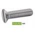 200 Vis à métaux tête fraisée fendue 5x8 mm - Inox A2, norme DIN 963 - ACTON