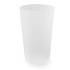 Juego de Vasos de Polipropileno Reutilizables y Reciclables sin BPA 33 cl (25 utilizables) - Translúcidos - D-Work
