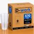 Set of Reusable and Recyclable BPA-free Polypropylene Tumblers 33 cl (25 usable) - Translucent - D-Work