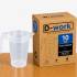 Pichet gradué 1 L avec poignée ergonomique et graduations 25, 50, 75, 100 cl - D-Work