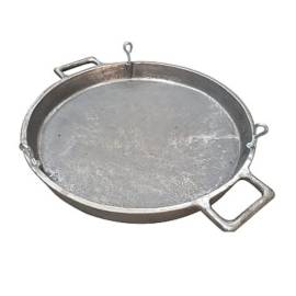 Poêle en Fonte 6,5x55 cm - 25 kg - Grill Master - Résistance et Performance - Beast